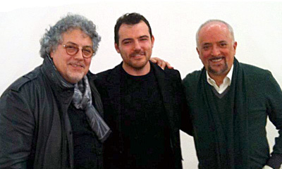 Antonio Nunziante con Davide Foschi e Athos Faccincani